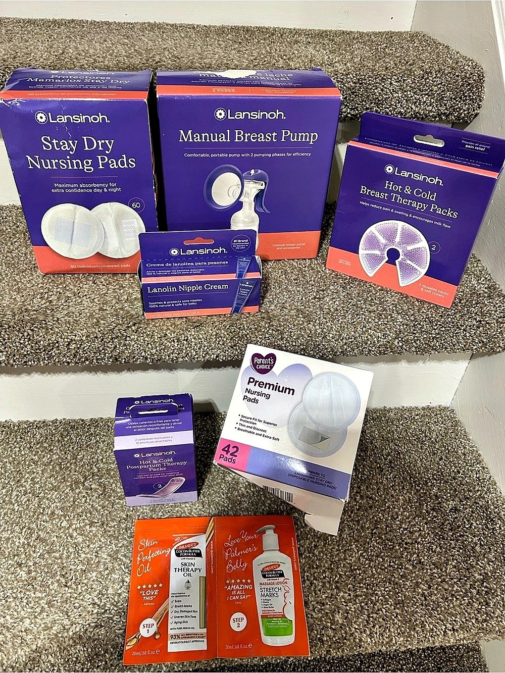 NWT Nursing Bundle  Lansinoh/Momcozy